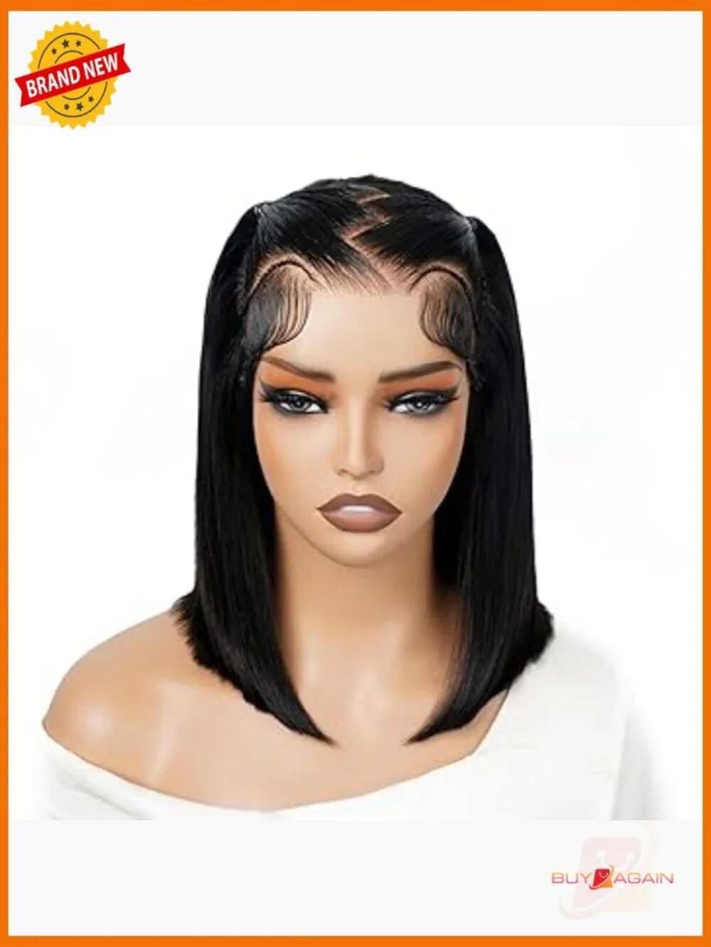 13x4 Lace Front Braided Bob Wig Human Hair Short Bob Glueless Pre Plucked Pre